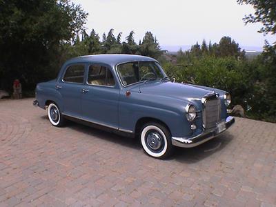 1960 Mercedes Benz 180b 4 Door Sedan